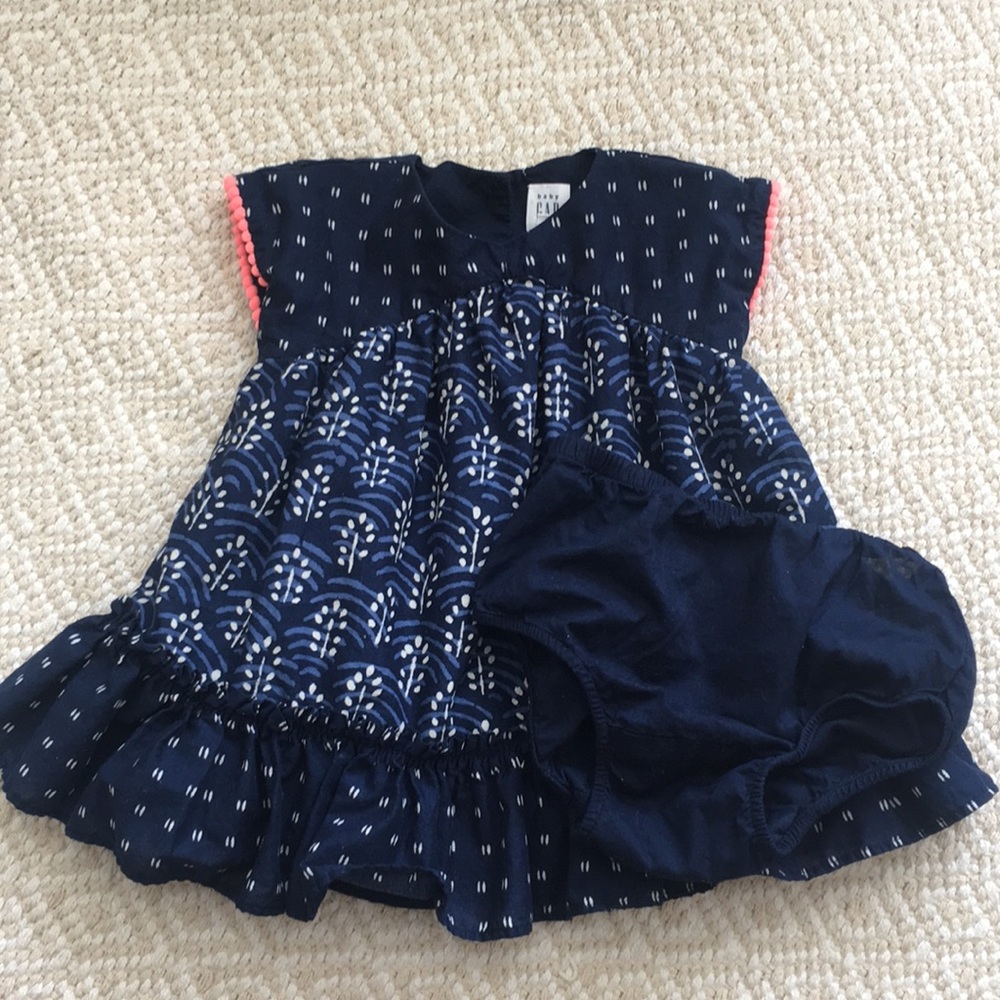 Baby Girl GAP navy dress